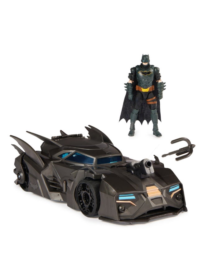 DC Comics Batman Crusader Batmobile Vehicle Playset (10.16 cm) - Image 2
